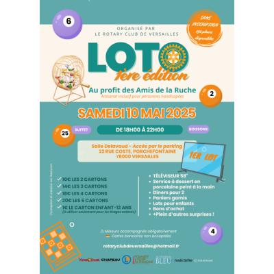 Photo du Loto 1ère édition Rotary à Versailles
