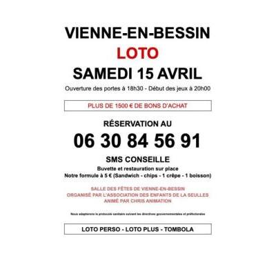 Photo du Super loto de l'ADES à Vienne-en-Bessin
