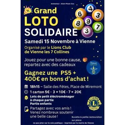 Photo du LOTO SOLIDAIRE DU LIONS CLUB DE VIENNE LES 7 COLLINES à Vienne