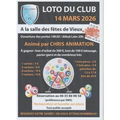 Photo du LOTO CLUB INTER ODON ANIME PAR CHRIS ANIMATION à Vieux