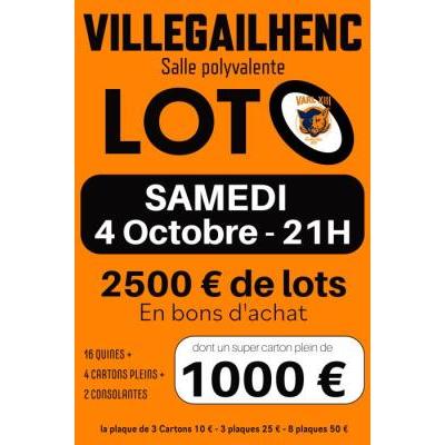 Photo du Loto d'automne à Villegailhenc