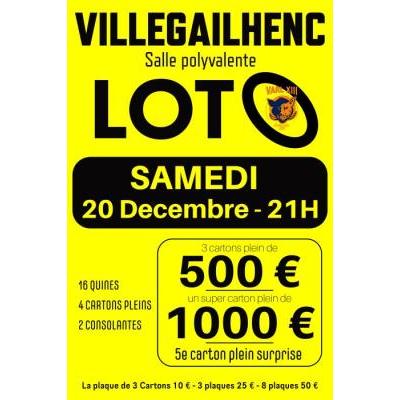Photo du Loto de Noël à Villegailhenc