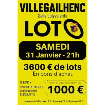 Photo du Loto d'hiver à Villegailhenc