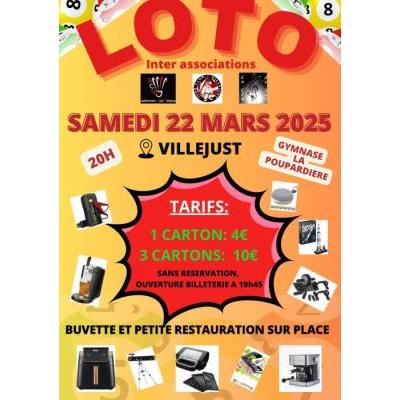 Photo du Loto inter associations  à Villejust