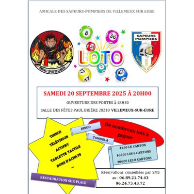 Photo du Loto des Sapeurs-Pompiers de Villemeux-Sur-Eure à Villemeux-sur-Eure