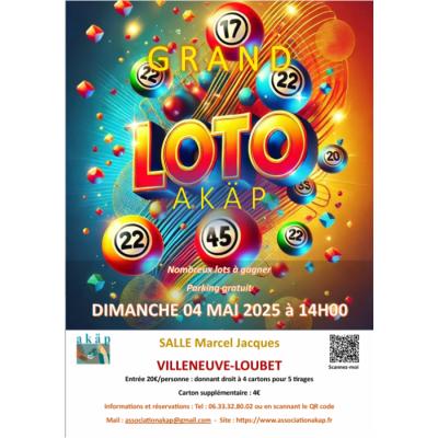 Photo du GRAND LOTO AKAP à Villeneuve-Loubet