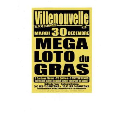 Photo du MEGA LOTO DU GRAS à Villenouvelle