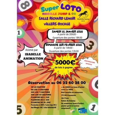 Photo du Super Loto animé par Isabelle - ISANIMATION à Villers-Bocage