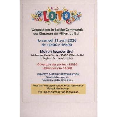 Photo du LOTO des Chasseurs de Villiers-le-Bel à Villiers-le-Bel