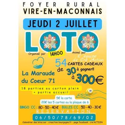 Photo du Loto La Maraude Du Coeur 71 à Vire