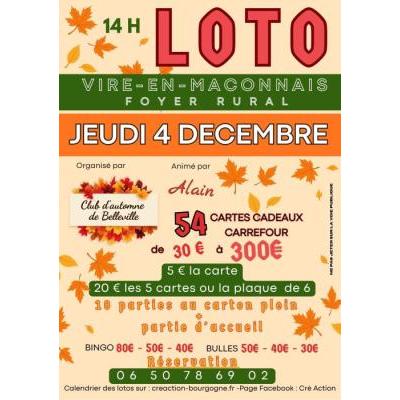 Photo du LOTO CLUB AUTOMNE DE BELLEVILLE à Vire