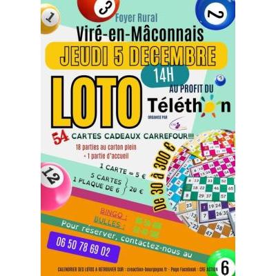 Photo du LOTO DU TELETHON à Vire