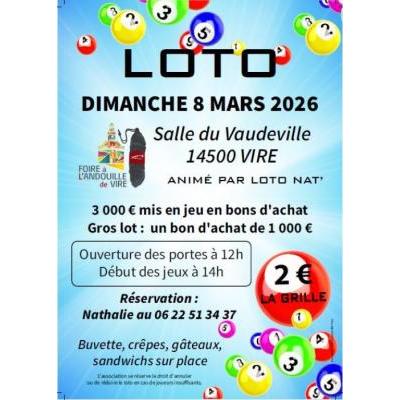 Photo du Gand loto de la Foire &agrave; l'Andouille à Vire