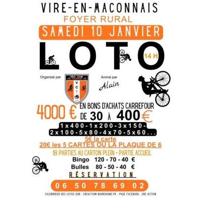 Photo du LOTO VELO CLUB DE TOURNUS à Vire