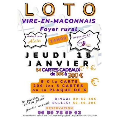 Photo du LOTO CRE ACTION à Vire