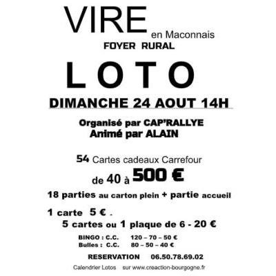 Photo du LOTO CAP'RALLYE à Vire