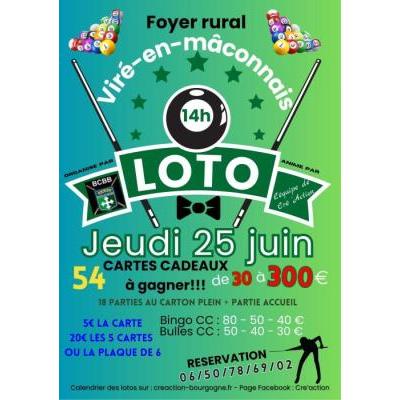 Photo du Loto BILLARD CLUB BOURG EN BRESSE  à Vire