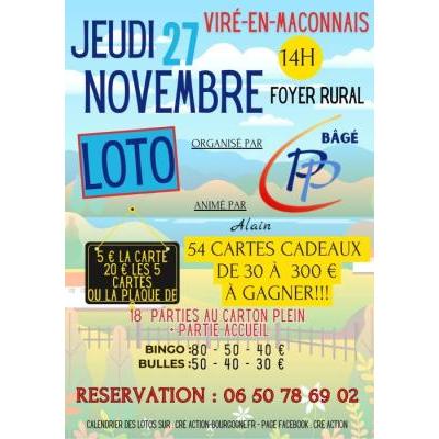 Photo du LOTO PASSION PATRIMOINE BAGE à Vire