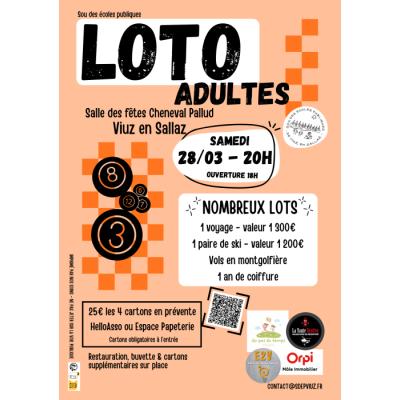 Photo du Loto du sou des &eacute;coles  à Viuz-en-Sallaz