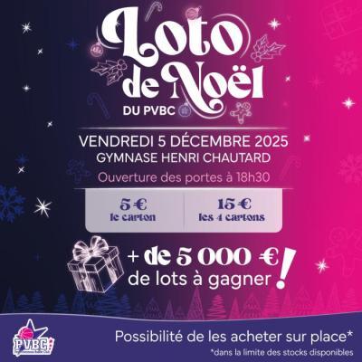 Photo du Loto de Noël du PVBC à Voiron