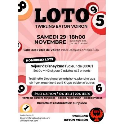 Photo du Super Loto du Twirling Baton à Voiron