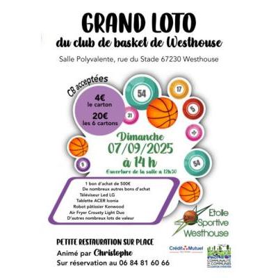 Photo du GRAND LOTO DES BASKETTEURS à Westhouse