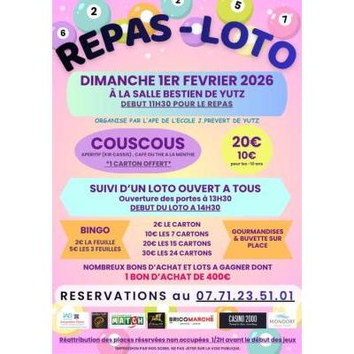 Photo du Loto de l'APE de l'école J. Prévert de Yutz à Yutz