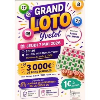 Photo du Loto de l'Amicale du Sdis 76 à Yvetot