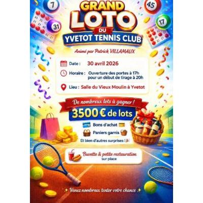 Photo du Grand loto du Yvetot Tennis Club à Yvetot