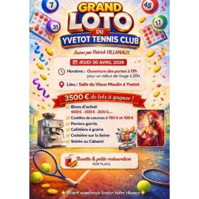 Photo du Grand loto du Yvetot Tennis Club à Yvetot