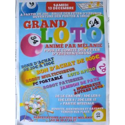 Photo du SUPER LOTO Animé par MELANIE 06.59.27.14.07 à Yzeures-sur-Creuse