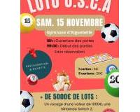 Loto pour le club de football USCAiguebelle