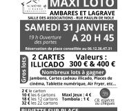 Maxi loto de l'Acad&eacute;mie de Danse Ambar&eacute;sienne
