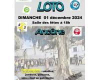 Loto de l'association Ancône Culture et Patrimoine