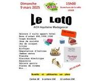 Le Loto familial de l'ACH  Aquitaine-Madagascar