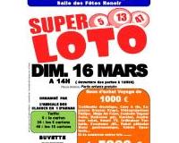 SUPER LOTO CLASSE EN 1 ARNAS + 5000€ DE LOTS 1 BON VOYAGE 1000€