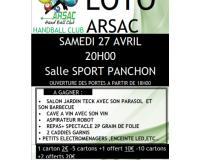 Super loto du handball Arsac 