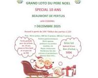 Grand Loto du Père Noël spécial 10 ans