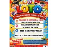SUPER LOTO DES SAPEURS POMPIER ANIME PAR MELANIE 06.59.27.14.07