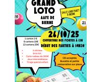 Loto d'automne organisé par l'AAPE de Bierne