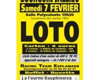 super Loto du Racing Team Esplanade