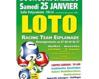 super Loto du Racing Team Esplanade