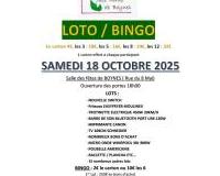 Loto Bingo du club des Aînés