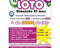 Loto des classes en 5 de Brignais