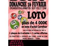 Loto - Buxy (plus de 4000 € en bons d'achat Carrefour)