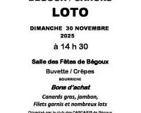Super LOTO des Cascaris de Bégoux