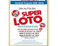 super loto  bons d achats et lots