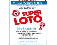 super loto  bons d achats et lots