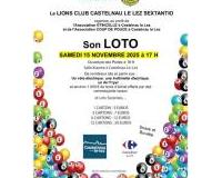 Super Loto du Lions Club Castelnau le Lez Sextantio