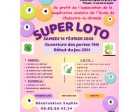 Super loto aux profits de la coop&eacute;rative de l &eacute;cole 